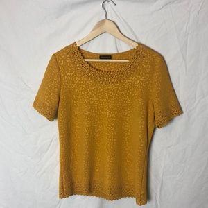 Chances R Mustard Yellow Top (C)